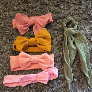 Colorful Kids Headband Set